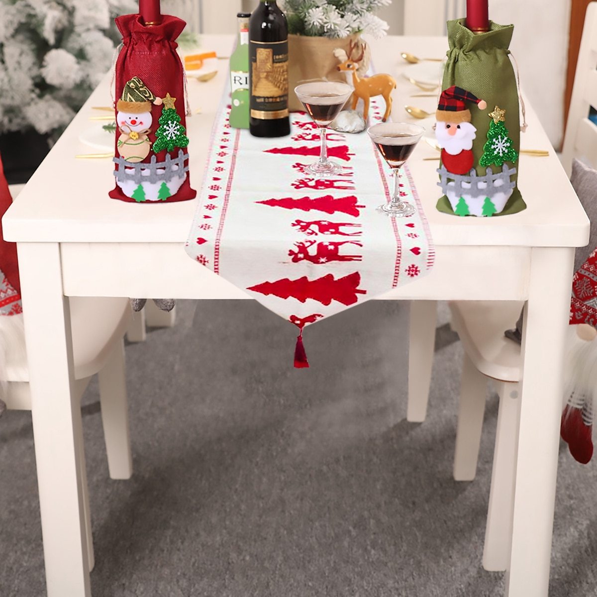 Christmas Table Runner Decorations