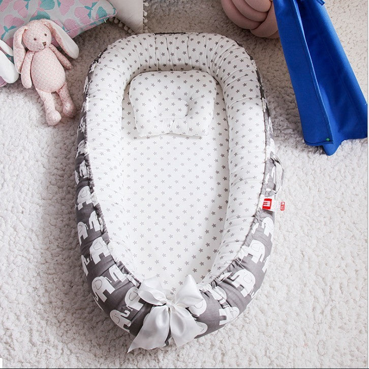 Cotton crib bed