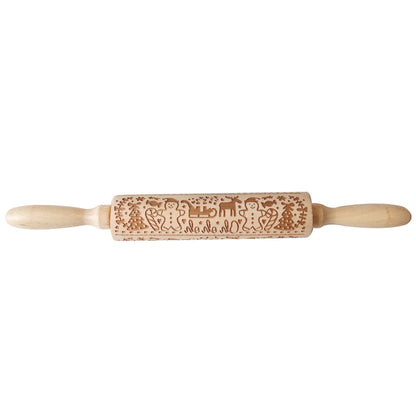 Birthday embossed rolling pin