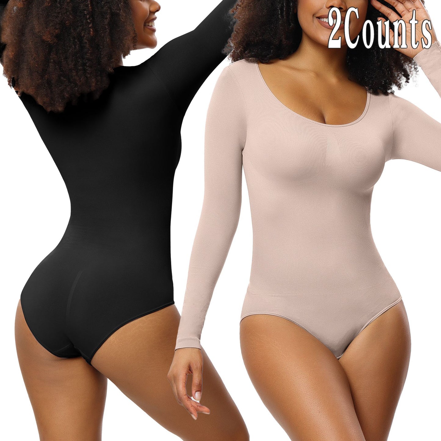 Jumpsuit Women's Bottoming Shirt Long Sleeve Corset One-piece Corset