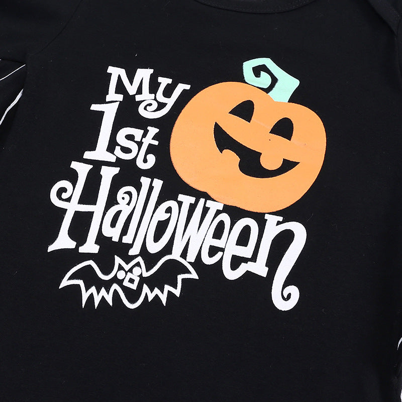 Baby 1st Halloween Long-sleeved Jumpsuit