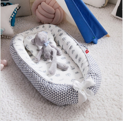 Cotton crib bed