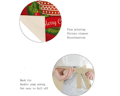 Christmas day apron