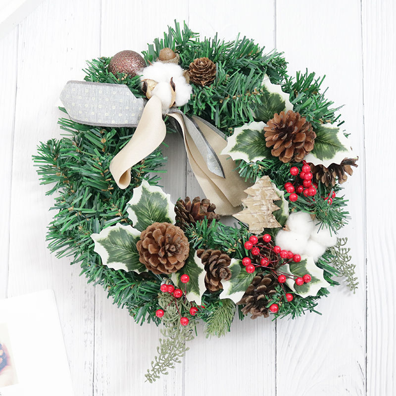 Creative Christmas Door Wreath