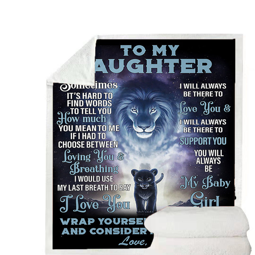 Son or Daughter Message Blankets