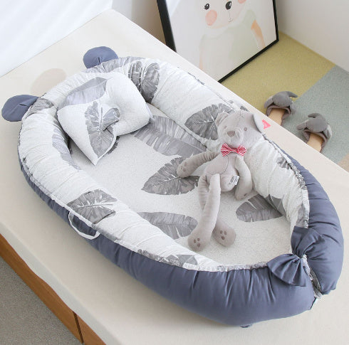 Cotton crib bed