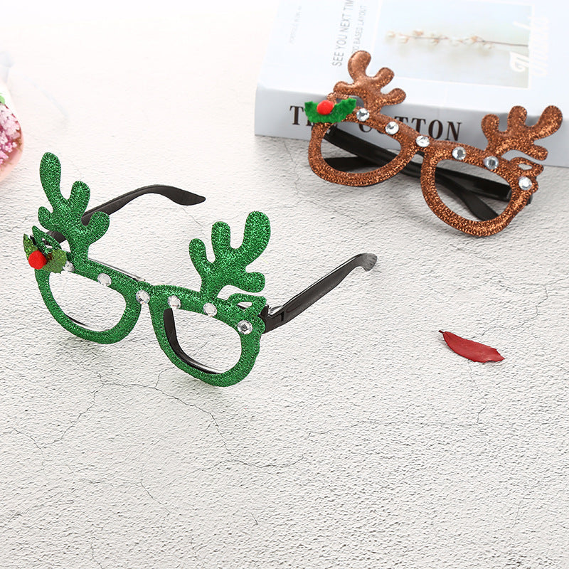 Party Christmas Children's Toys Christmas Luminous Glasses Frame