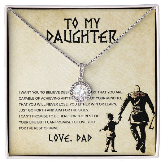 To My Daughter l Gold Card l Eternal Hope Necklace