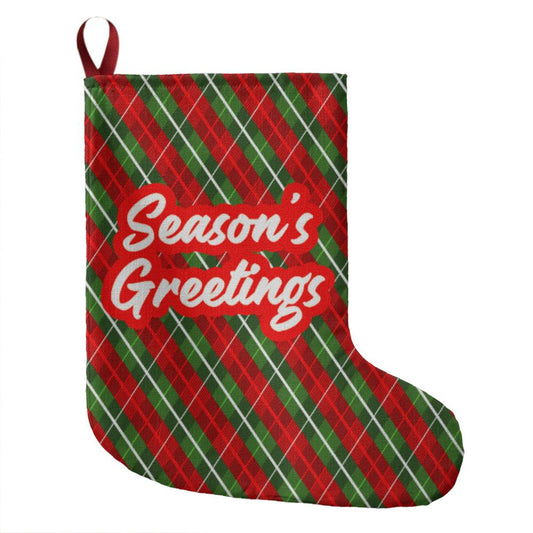 Seasons Greetings Xmas Stocking 2023