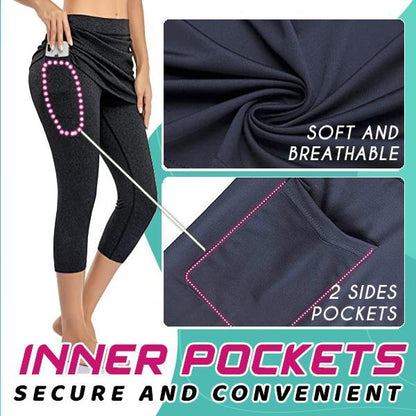 Pocket Skirted Legging