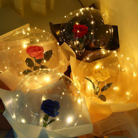 LED Romantic Lucid Rose Bouquet