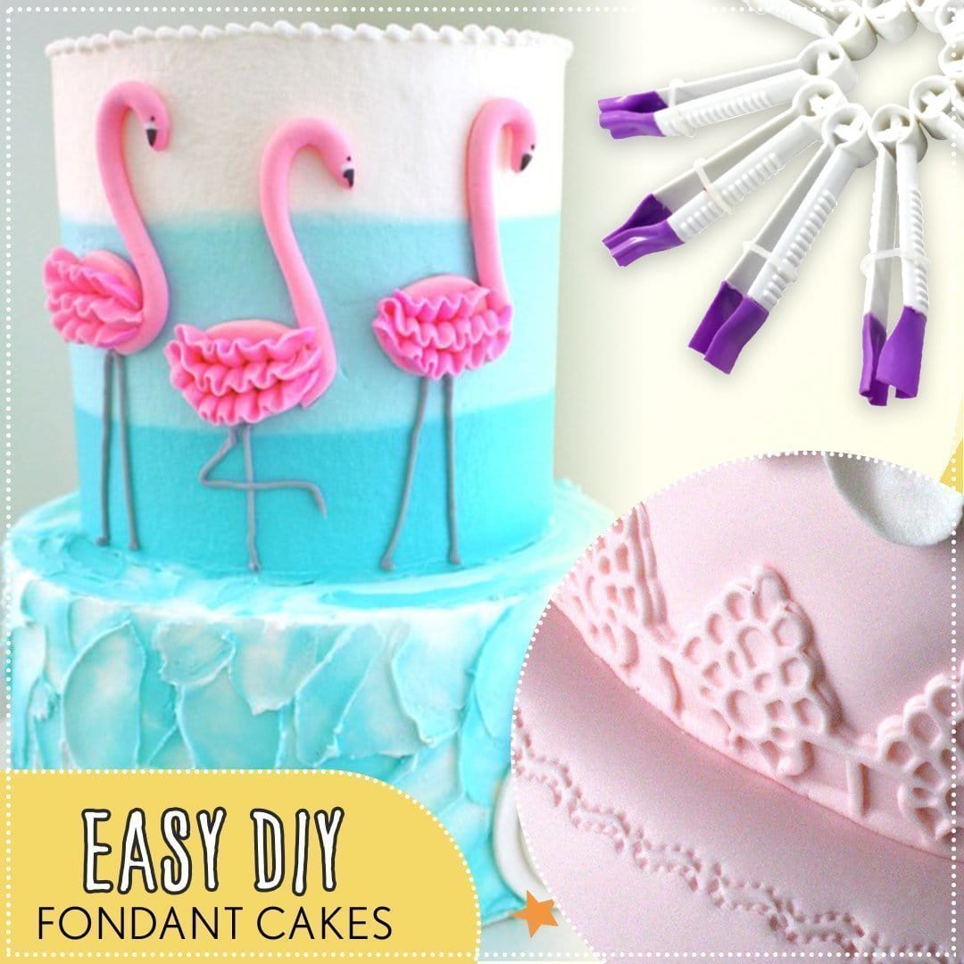 Fondant Crimper Tool Set