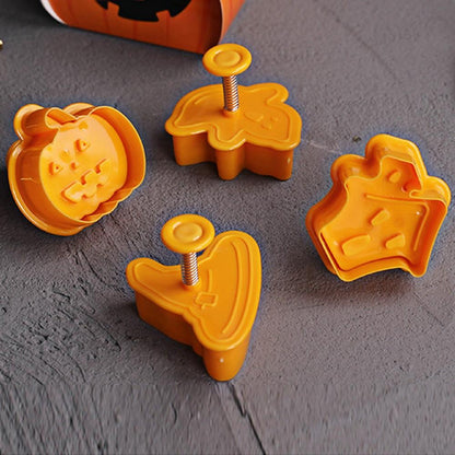 4pcs Halloween Cookie Cutter