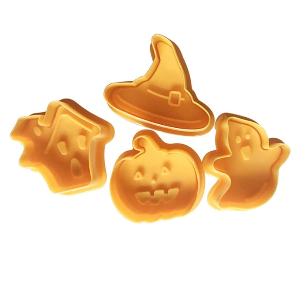 4pcs Halloween Cookie Cutter