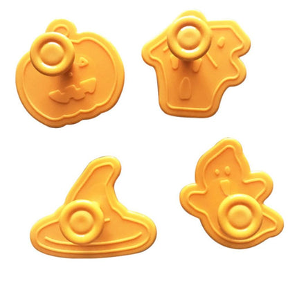 4pcs Halloween Cookie Cutter