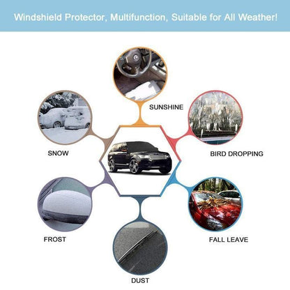 Hot Selling!!!Premium Windshield Snow Cover Sunshade