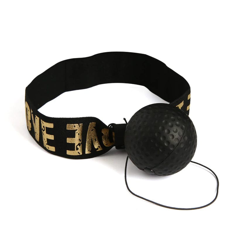 Boxing Reflex Ball Head Band Head-Mounted Boxing Speed Ball Sanda Combat Training Equipment with Bungee Cord 20G PU Foam Ball