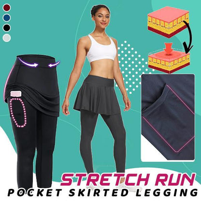 Pocket Skirted Legging