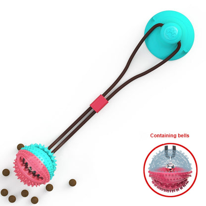 THE TUGGY TUG ™ - THE ULTIMATE SELF-PLAYING CHEWY BALL DOG TOY FOR TEETH CLEANING