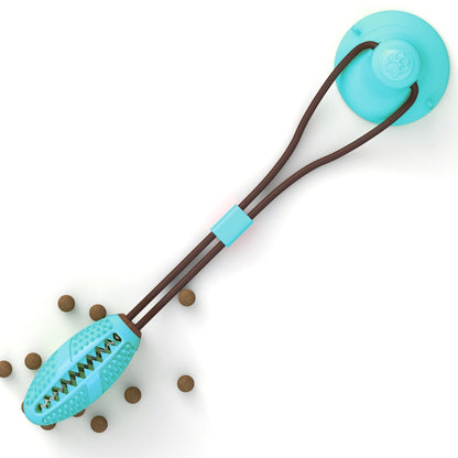 THE TUGGY TUG ™ - THE ULTIMATE SELF-PLAYING CHEWY BALL DOG TOY FOR TEETH CLEANING