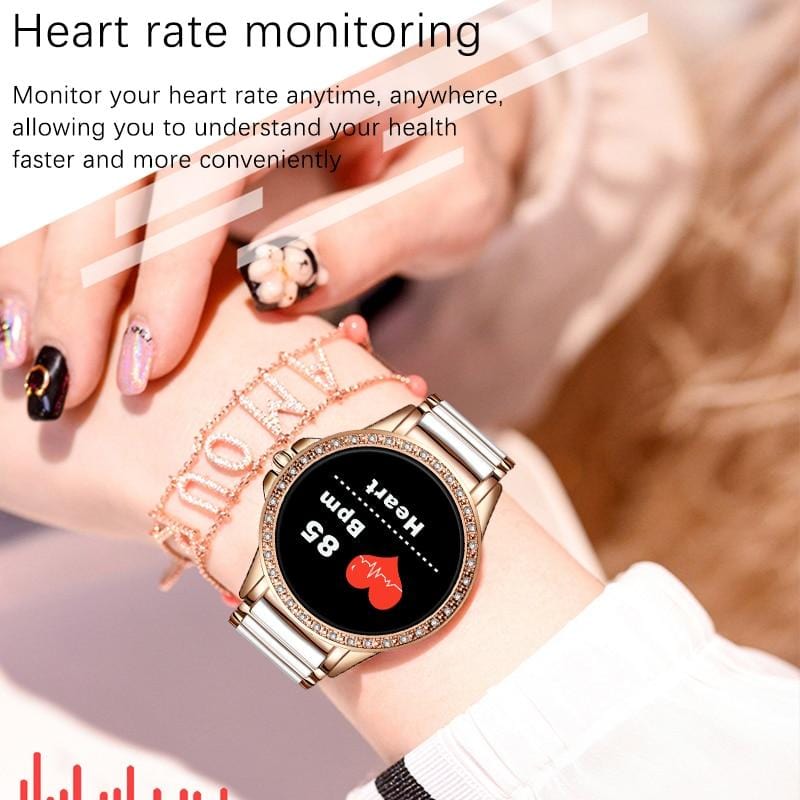 LIGE Luxury Smart Watch Women