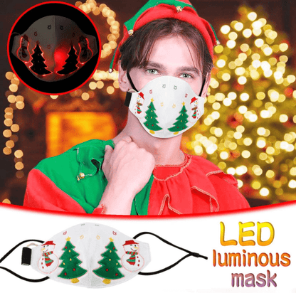 🎄2020 Christmas LED Light Up Luminous Mask🎄