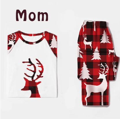 Elk Xmas Family Matching Pajamas