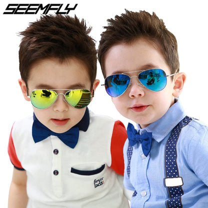 Pilot Style Kids Sunglasses