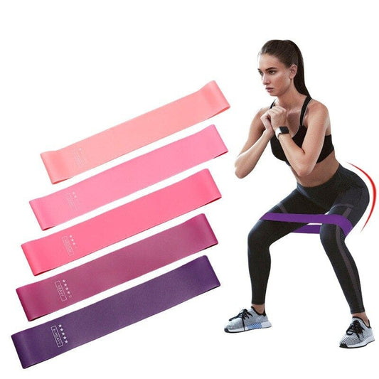 Latex Resistance Bands Yoga Tension Band 5 Level Workout Elastic Bands Strength Training Gym Equipment Fitness Elastic Bands