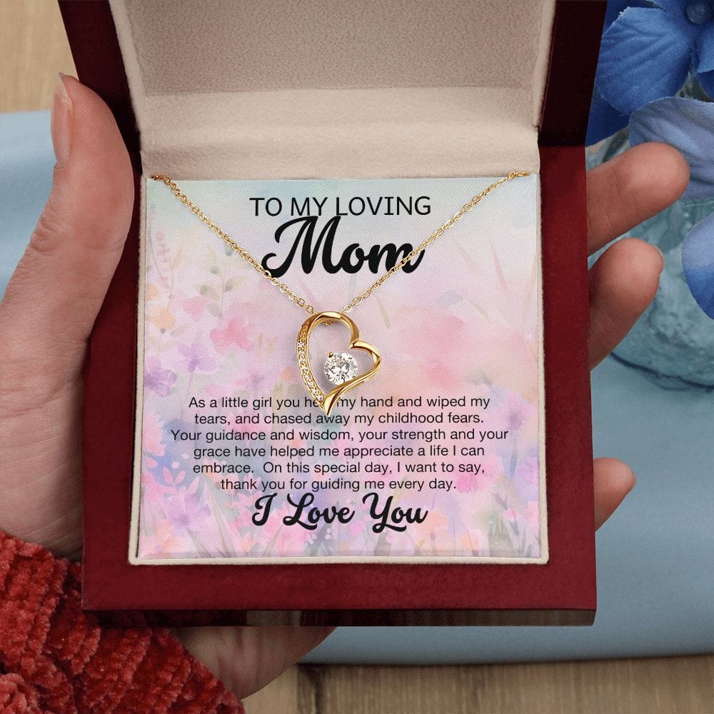 To My Loving Mom l Forever Love Necklace