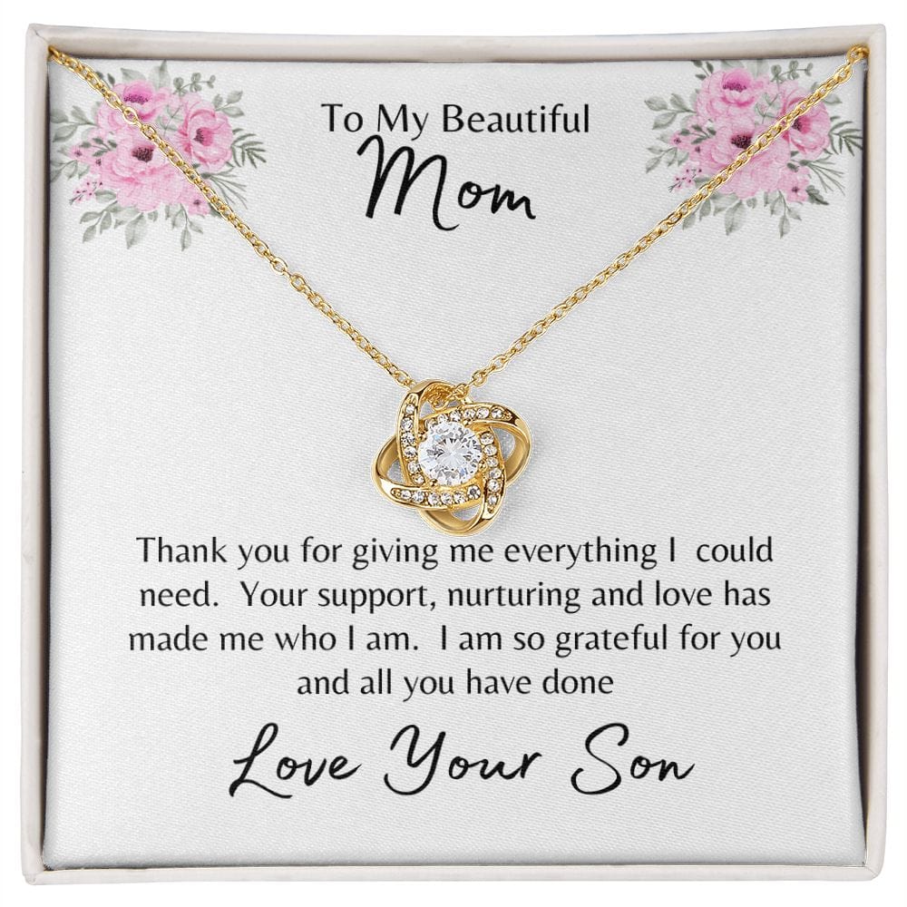 To My Beautiful Mom l Love Your Son