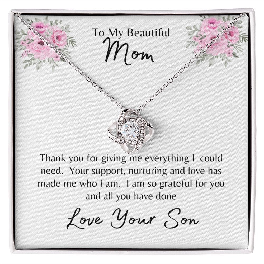To My Beautiful Mom l Love Your Son
