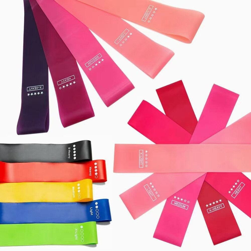 Latex Resistance Bands Yoga Tension Band 5 Level Workout Elastic Bands Strength Training Gym Equipment Fitness Elastic Bands