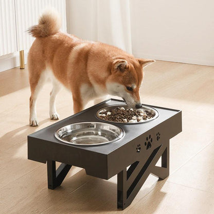 PUPPIEMATE™ ADJUSTABLE ELEVATED DOG FEEDER