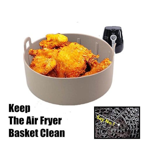 Air fryer silicone pot