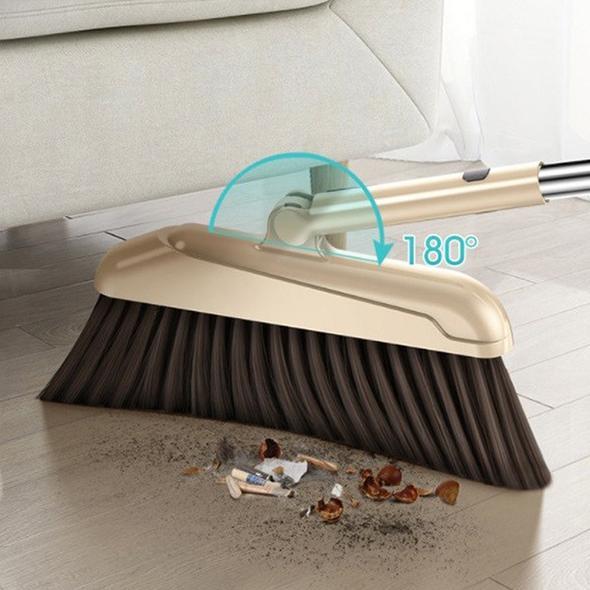 “50% Discount”Stainless Steel "Built-In Comb" Rotating Broom