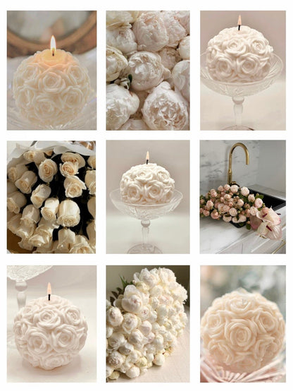 Flower Romance in White