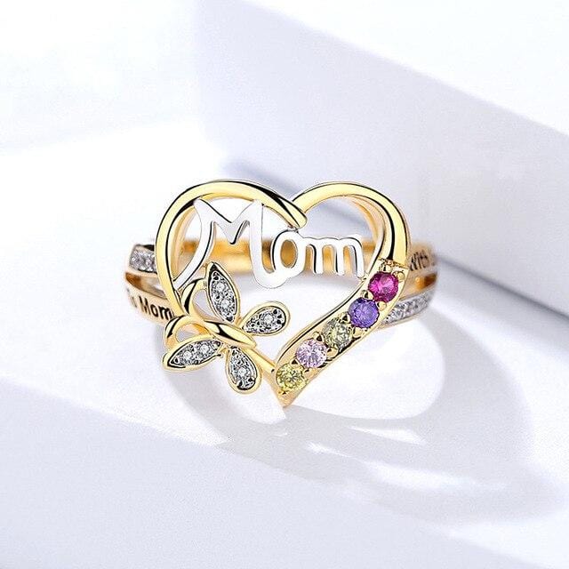 Heart Shaped Ring Mother's Day