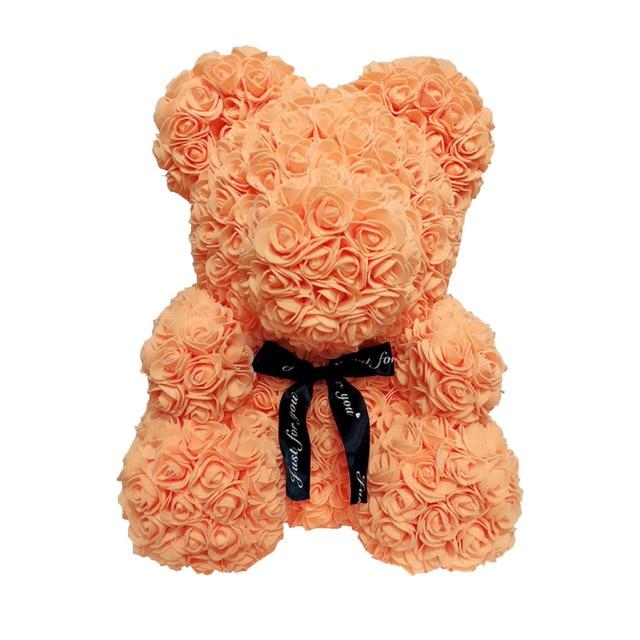 Huge Rose Teddy Bear