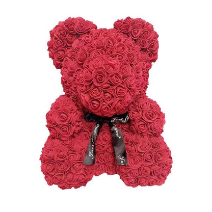 Huge Rose Teddy Bear