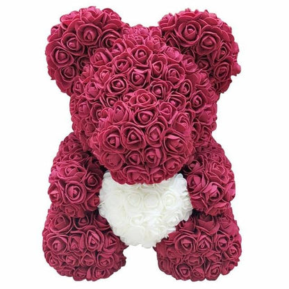 Huge Rose Teddy Bear