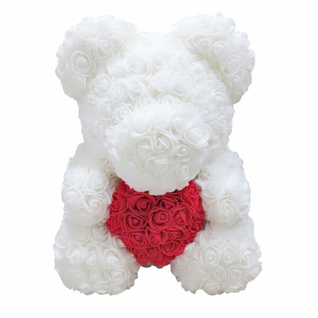 Huge Rose Teddy Bear