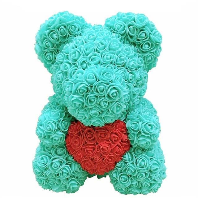 Huge Rose Teddy Bear