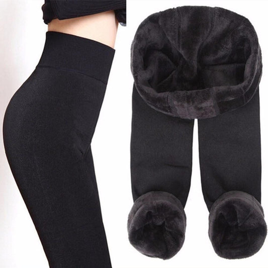 High Waist Warm Velvet Leggings