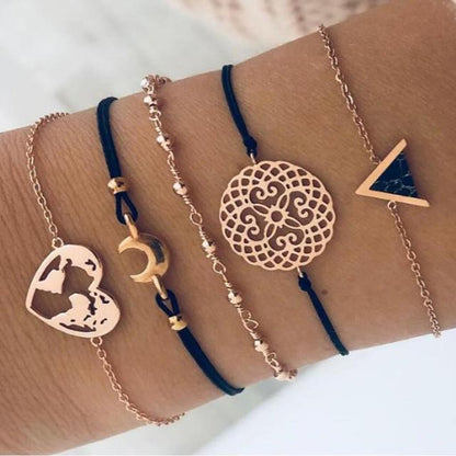 Boho Styled Bracelet Set