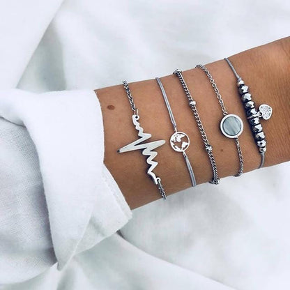 Boho Styled Bracelet Set