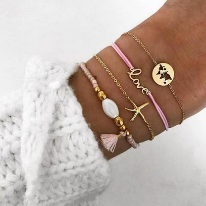 Boho Styled Bracelet Set