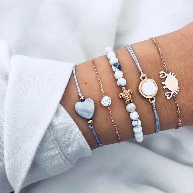 Boho Styled Bracelet Set