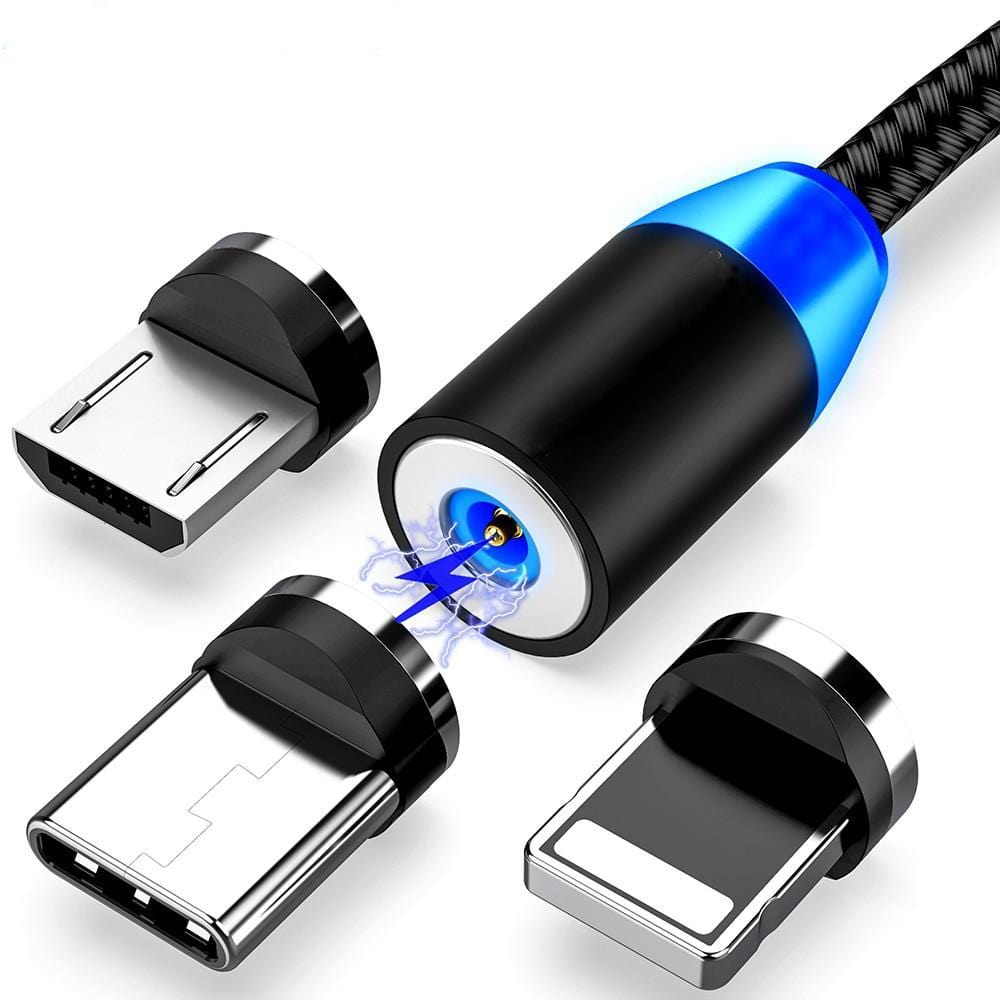 Magnetic Cable™ Pro - 360° rotating fast magnetic charger