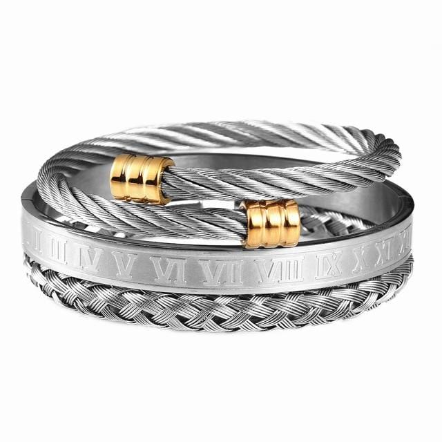 Luxury Unisex Stainless Steel Bracelet